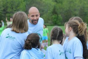 Happy Kids Playing Soccer